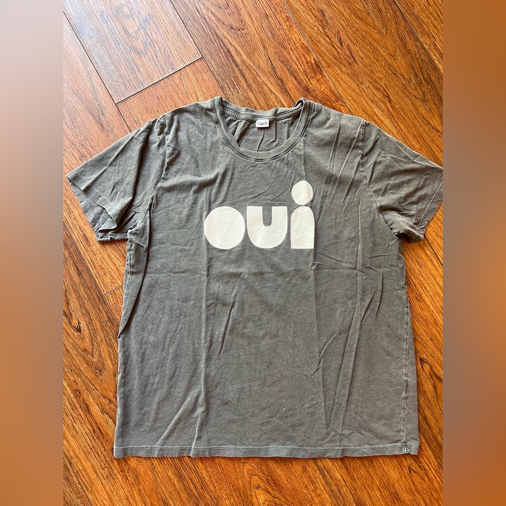 Clare V "Oui" Tee sz. L